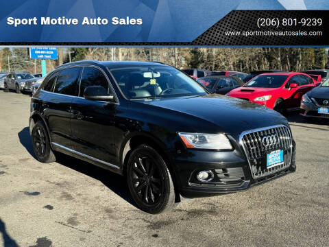 2014 Audi Q5 for sale at Sport Motive Auto Sales in Seattle WA