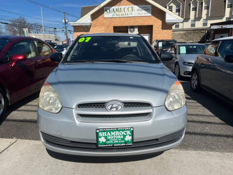 2007 Hyundai Accent for sale at Park Avenue Auto Lot Inc in Linden NJ