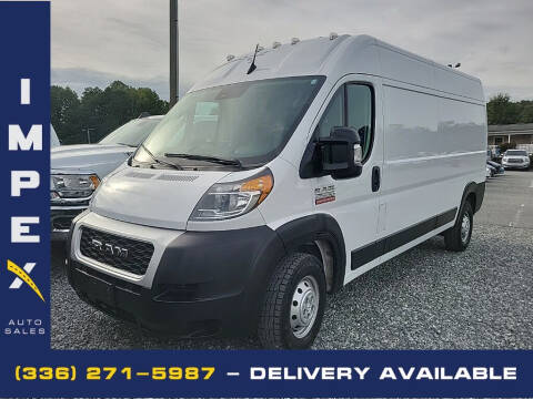 2022 RAM ProMaster for sale at Impex Auto Sales in Greensboro NC