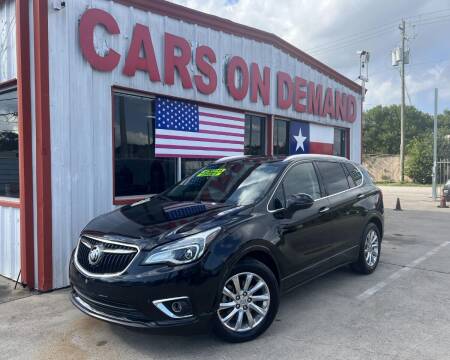 2019 Buick Envision for sale at Cars On Demand 3 in Pasadena TX