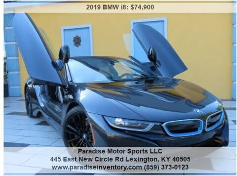 2019 BMW i8 for sale at Paradise Motor Sports LLC in Lexington KY