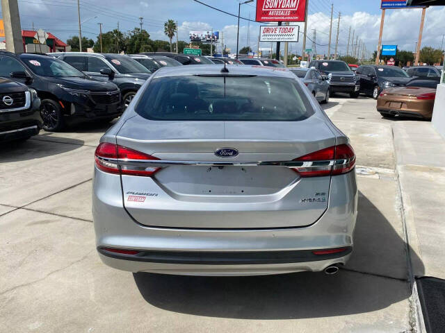 2018 Ford Fusion Hybrid for sale at Sonydam Auto Sales Orlando in Orlando, FL