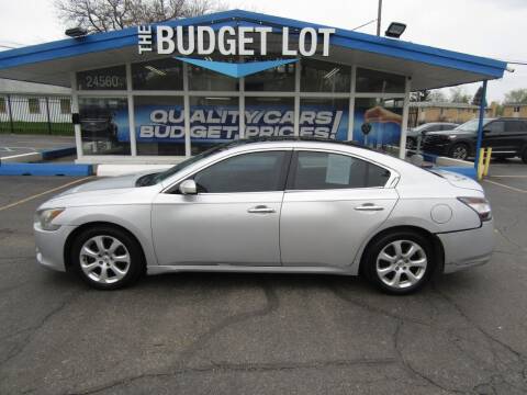 2012 Nissan Maxima for sale at THE BUDGET LOT in Detroit MI