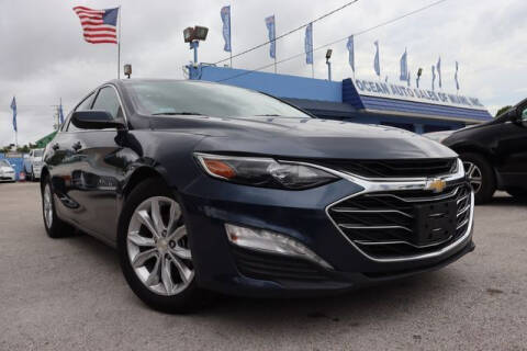 2020 Chevrolet Malibu for sale at OCEAN AUTO SALES in Miami FL