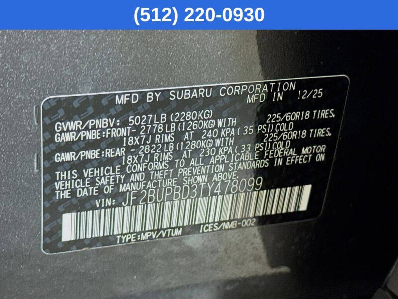 2026 Subaru Outback Premium