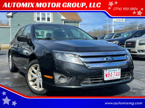 2012 Ford Fusion for sale at AUTOMIX MOTOR GROUP, LLC in Swansea MA