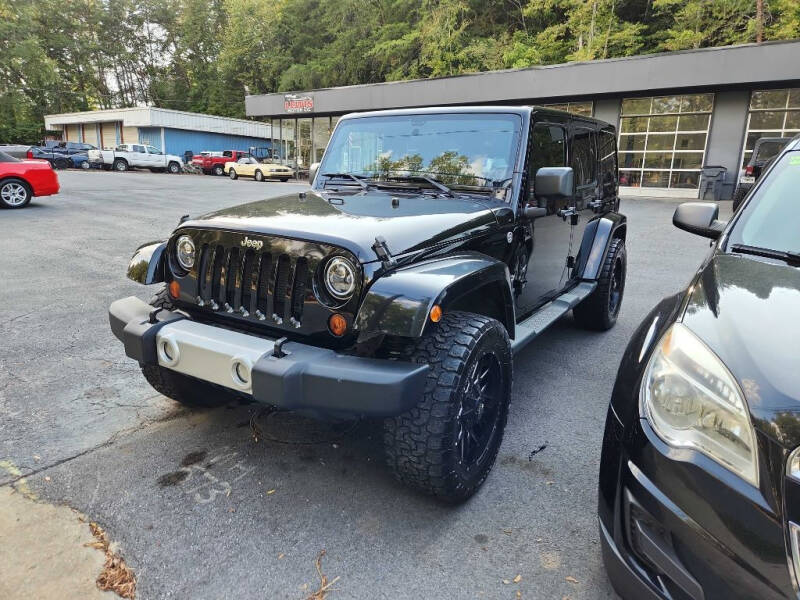 2012 Jeep Wrangler Unlimited for sale at Curtis Lewis Motor Co in Rockmart GA