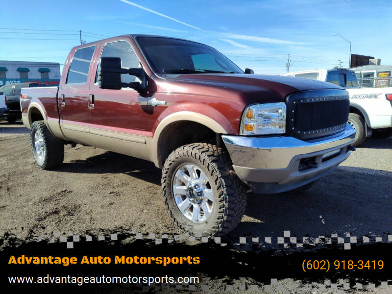 2004 Ford F-250 Super Duty for sale at Advantage Auto Motorsports in Phoenix AZ