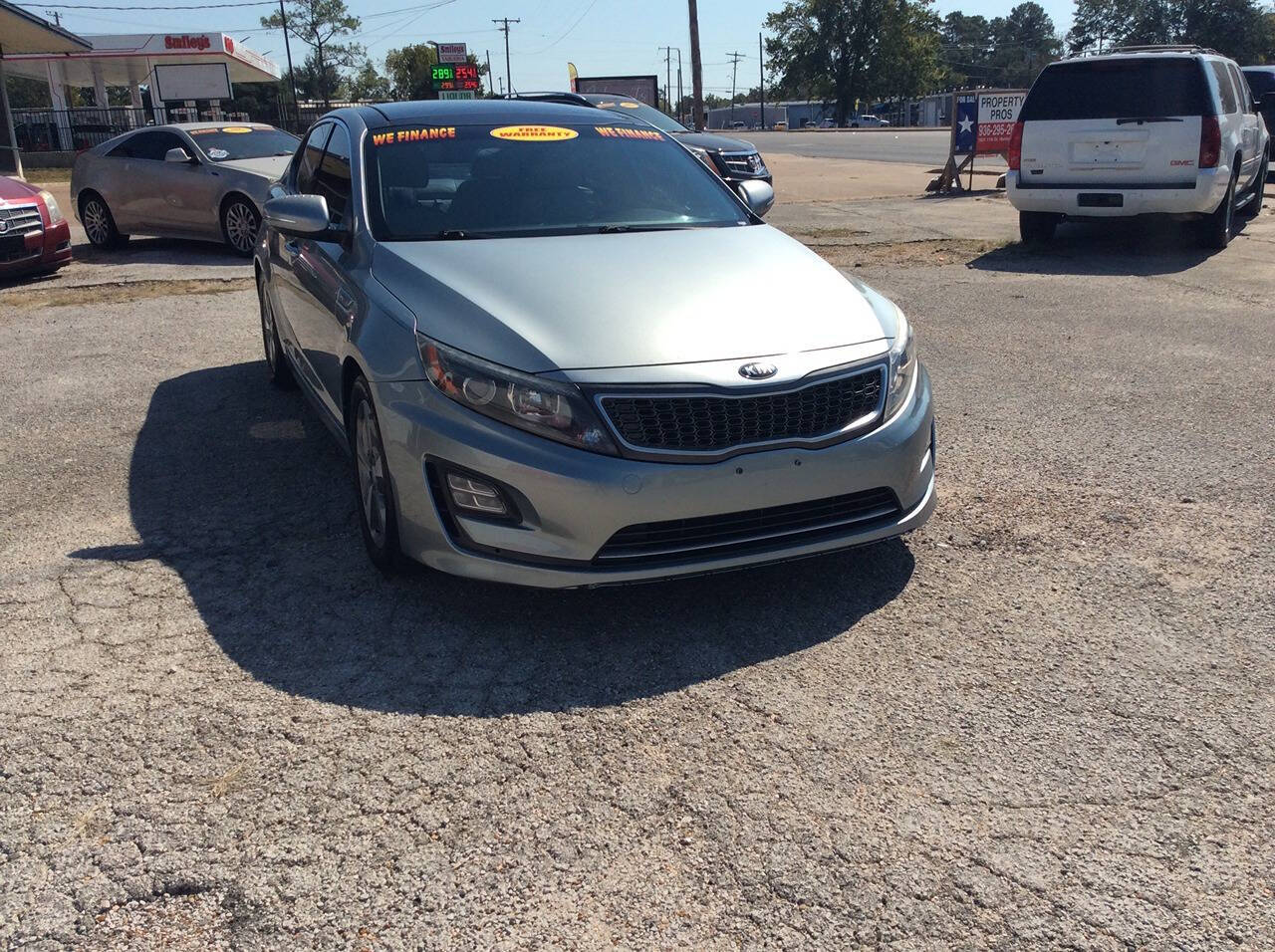 2014 Kia Optima Hybrid for sale at SPRINGTIME MOTORS in Huntsville, TX