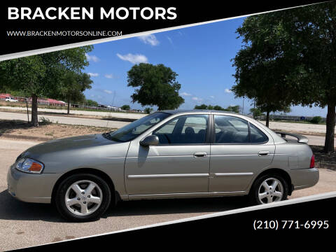 2004 Nissan Sentra for sale at BRACKEN MOTORS in San Antonio TX