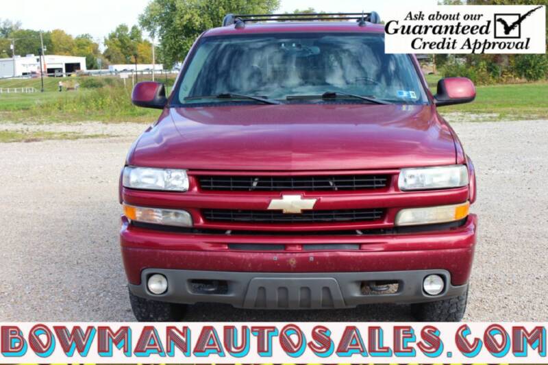 2005 Chevrolet Tahoe for sale at Bowman Auto Sales in Hebron OH