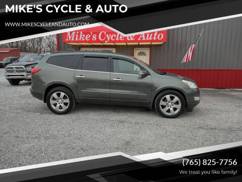 2011 Chevrolet Traverse for sale at MIKE'S CYCLE & AUTO in Connersville IN