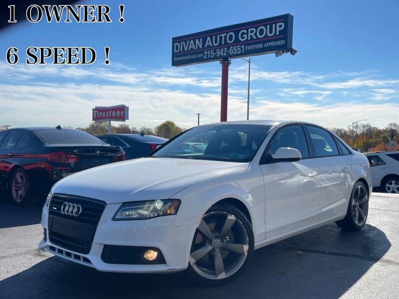 2011 Audi A4 for sale at Divan Auto Group in Feasterville Trevose PA