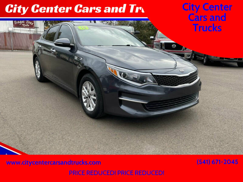 2016 Kia Optima for sale at City Center Cars and Trucks in Roseburg OR