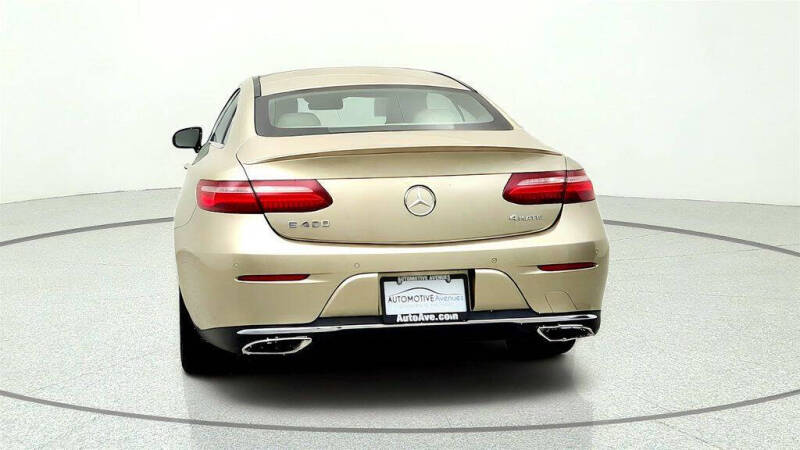 2018 Mercedes-Benz E-Class E 400 4MATIC