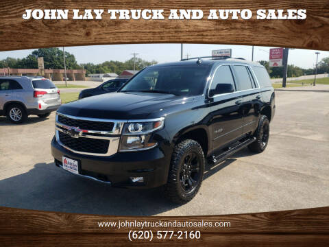 2019 Chevrolet Tahoe for sale at John Lay Truck and Auto Sales in Independence KS