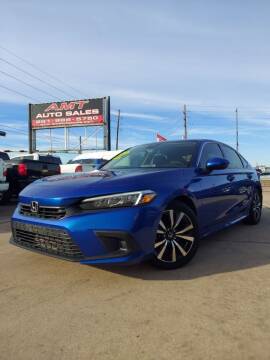 2022 Honda Civic for sale at AMT AUTO SALES LLC in Houston TX