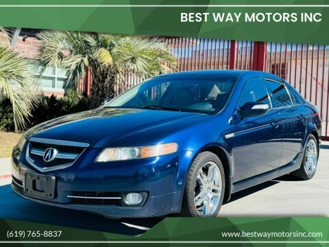 2007 Acura TL for sale at BEST WAY MOTORS INC in San Diego CA