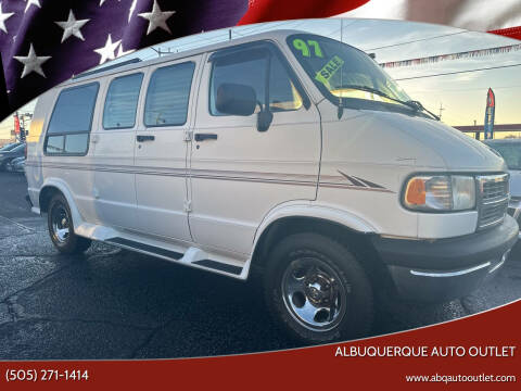 1997 Dodge Ram Van for sale at ALBUQUERQUE AUTO OUTLET in Albuquerque NM