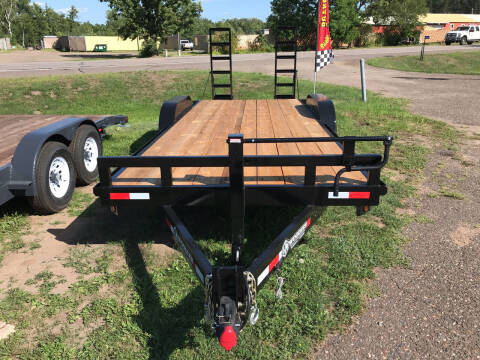 2021 Woodies MFG 20’ Equipment Hauler for sale at Stanchfield Auto in Stanchfield MN