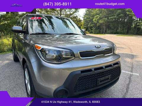 2015 Kia Soul for sale at Route 41 Budget Auto in Wadsworth IL