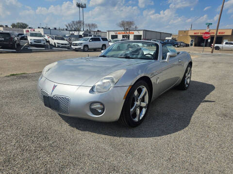 2006 Pontiac Solstice for sale at Image Auto Sales in Dallas TX