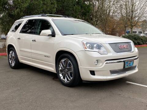 2012 GMC Acadia for sale at Streamline Motorsports in Portland OR