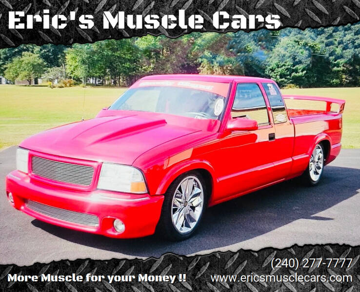 1999 GMC Sonoma for sale at Eric's Muscle Cars in Clarksburg MD