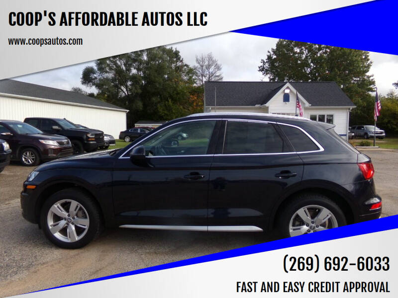 2018 Audi Q5 for sale at COOP'S AFFORDABLE AUTOS LLC in Otsego MI