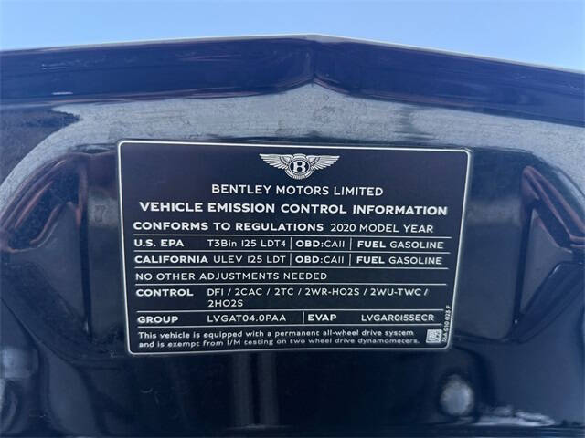 2020 Bentley Bentayga V8