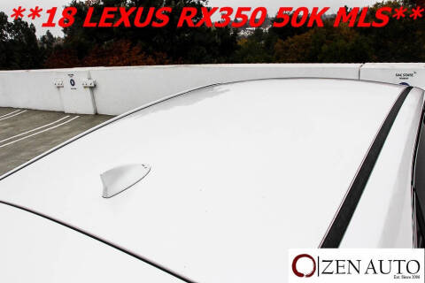 2018 Lexus RX 350
