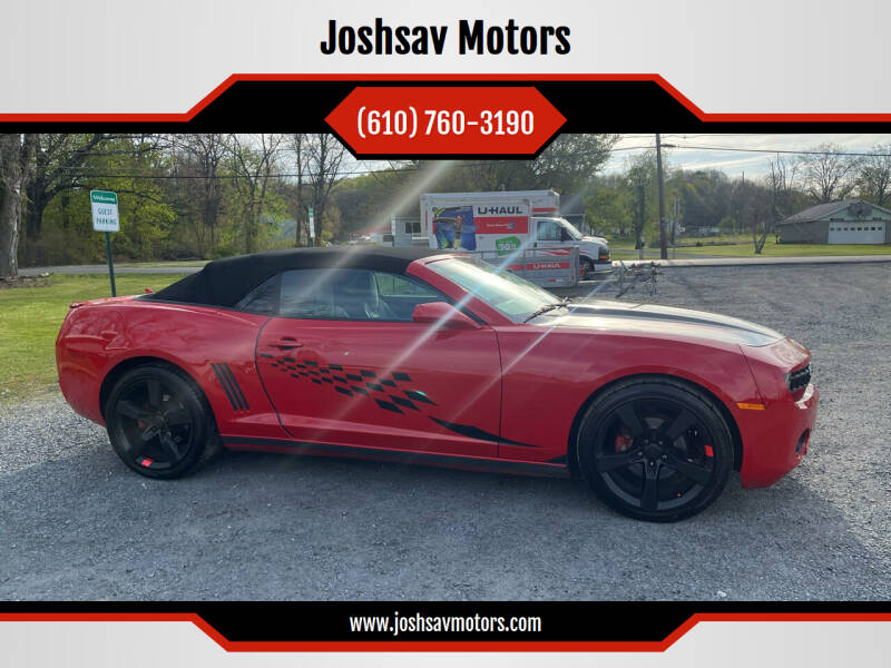 2013 Chevrolet Camaro for sale at Joshsav Motors in Walnutport PA