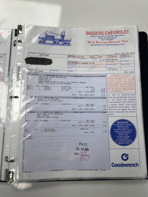 1968 Chevrolet Camaro