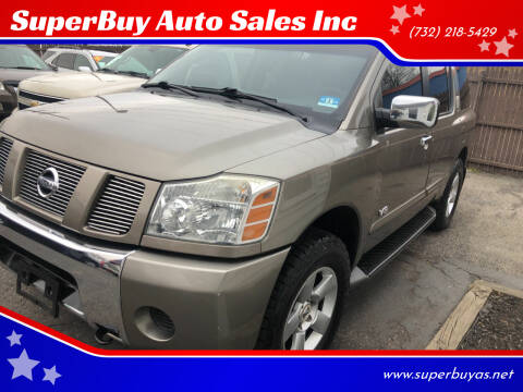 2007 Nissan Armada for sale at SuperBuy Auto Sales Inc in Avenel NJ