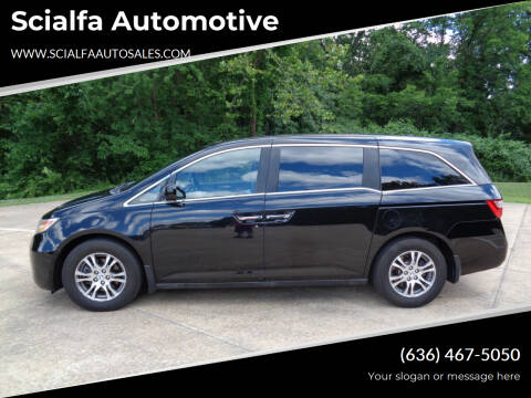 2011 Honda Odyssey for sale at Scialfa Automotive in Imperial MO