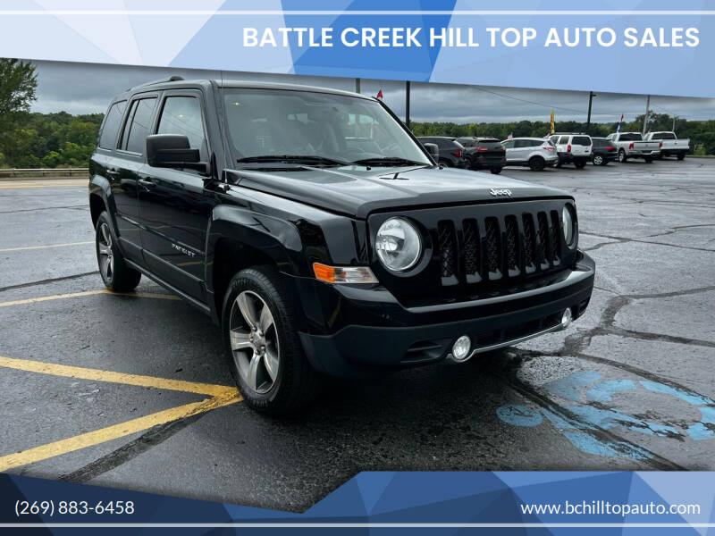 2016 Jeep Patriot for sale at Battle Creek Hill Top Auto Sales in Battle Creek MI