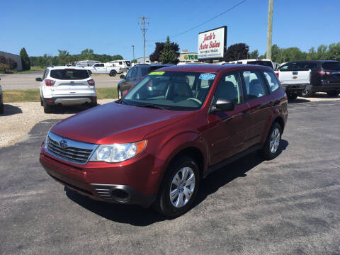 2010 Subaru Forester for sale at JACK'S AUTO SALES in Traverse City MI