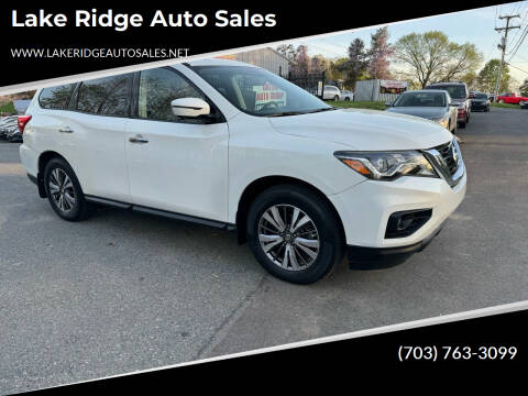 2019 Nissan Pathfinder for sale at Lake Ridge Auto Sales in Woodbridge VA