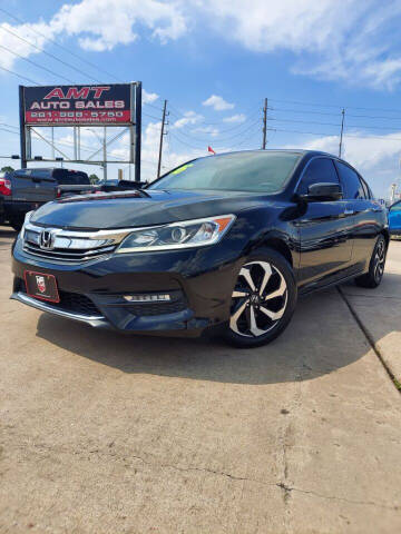 2016 Honda Accord for sale at AMT AUTO SALES LLC in Houston TX