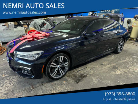 2016 BMW 7 Series for sale at NEMRI AUTO SALES in Dover NJ