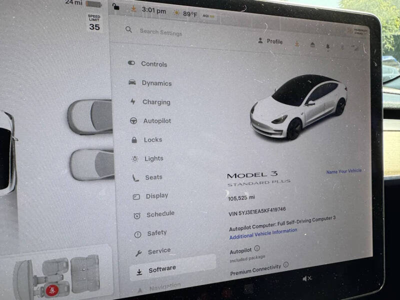 2019 Tesla Model 3 Standard Range Plus