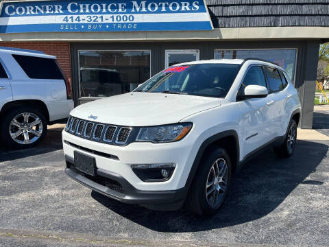 2018 Jeep Compass for sale at Corner Choice Motors in West Allis WI