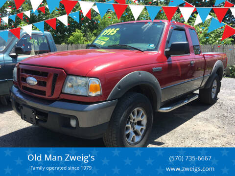 2007 Ford Ranger for sale at Old Man Zweig's in Plymouth PA