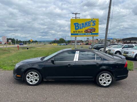 2011 Ford Fusion for sale at Blake's Auto Sales in Rice Lake WI