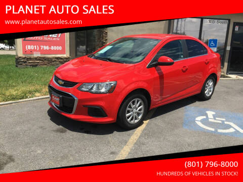 2017 Chevrolet Sonic for sale at PLANET AUTO SALES in Lindon UT