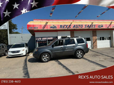 2010 Honda Pilot for sale at Rex's Auto Sales in Junction City KS