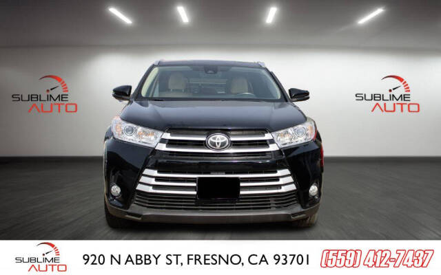 2017 Toyota Highlander for sale at SUBLIME AUTO in Fresno, CA