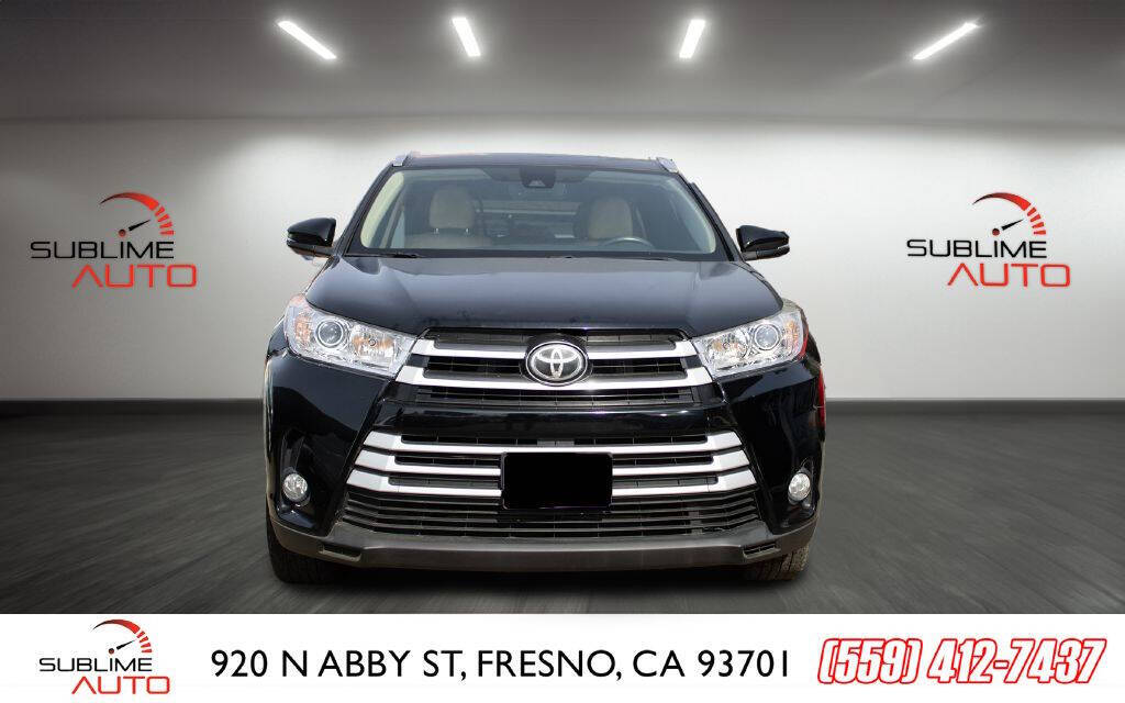 2017 Toyota Highlander for sale at SUBLIME AUTO in Fresno, CA