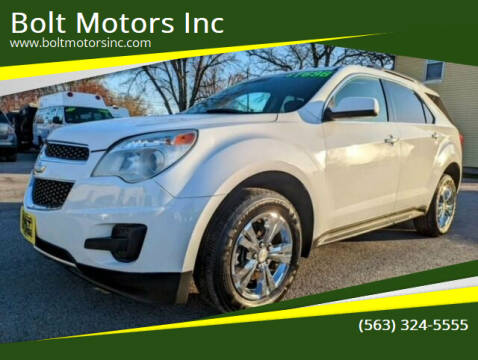 2013 Chevrolet Equinox for sale at Bolt Motors Inc in Davenport IA