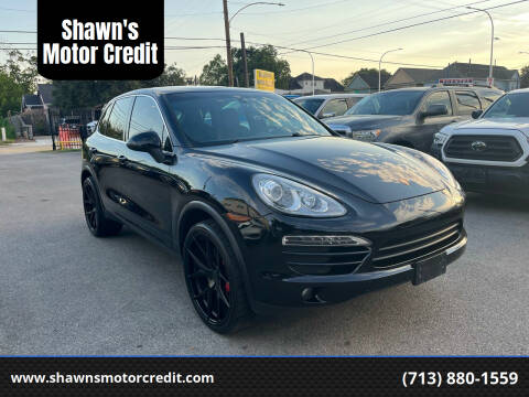 2014 Porsche Cayenne for sale at Shawn's Motor Credit in Houston TX
